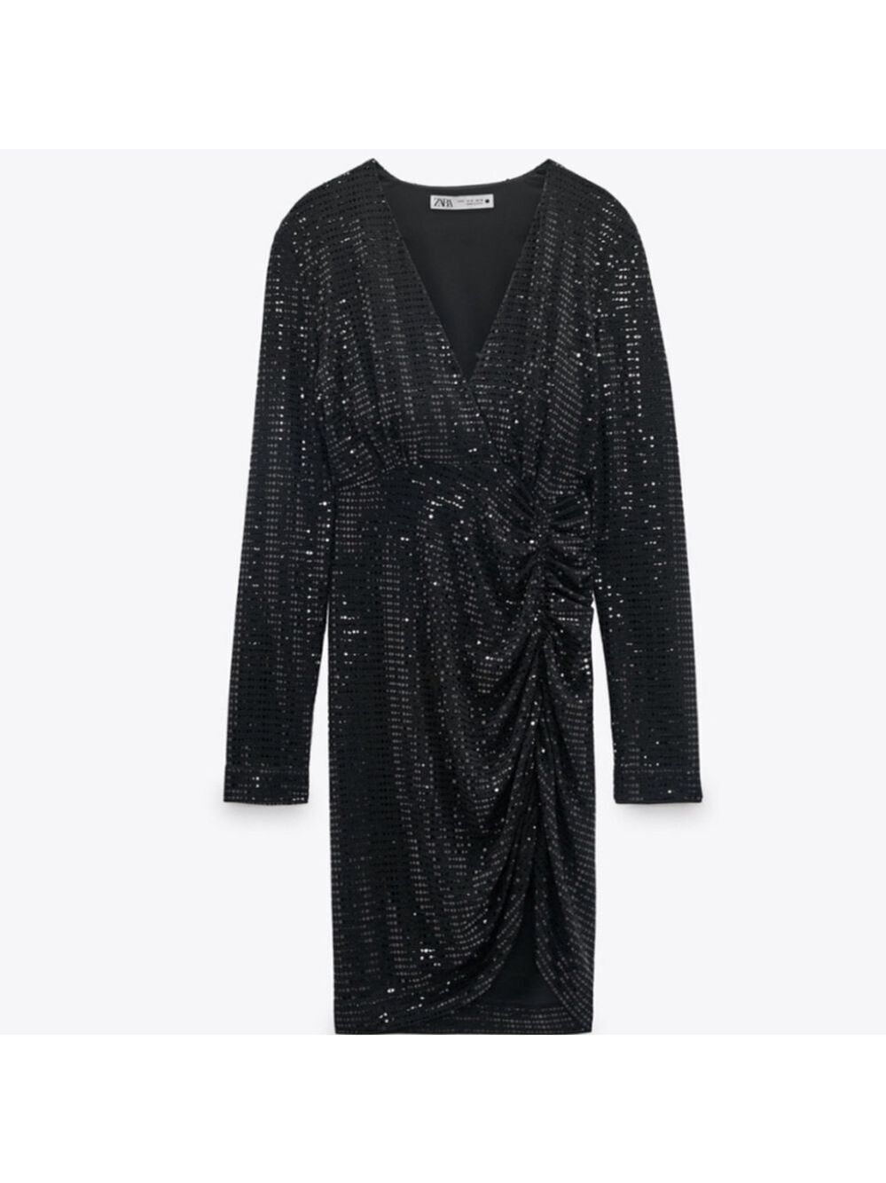Zara Black Sequin Dress